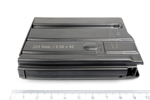 Magazin, 10 Patronen, Stahl (G36/HK416) – Bild 2
