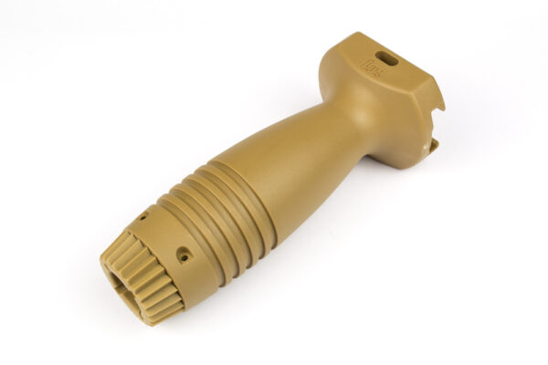 Sturmgriff mit Einschub für LM/LLM-Taster, RAL8000 (236512) – Bild 2