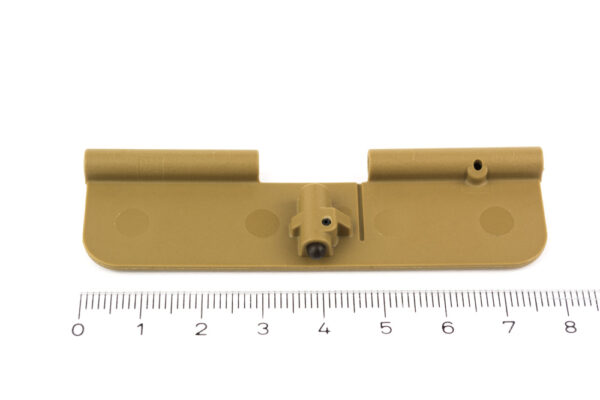 Deckel für Auswurffenster, vst., RAL8000 (237300) – Bild 2